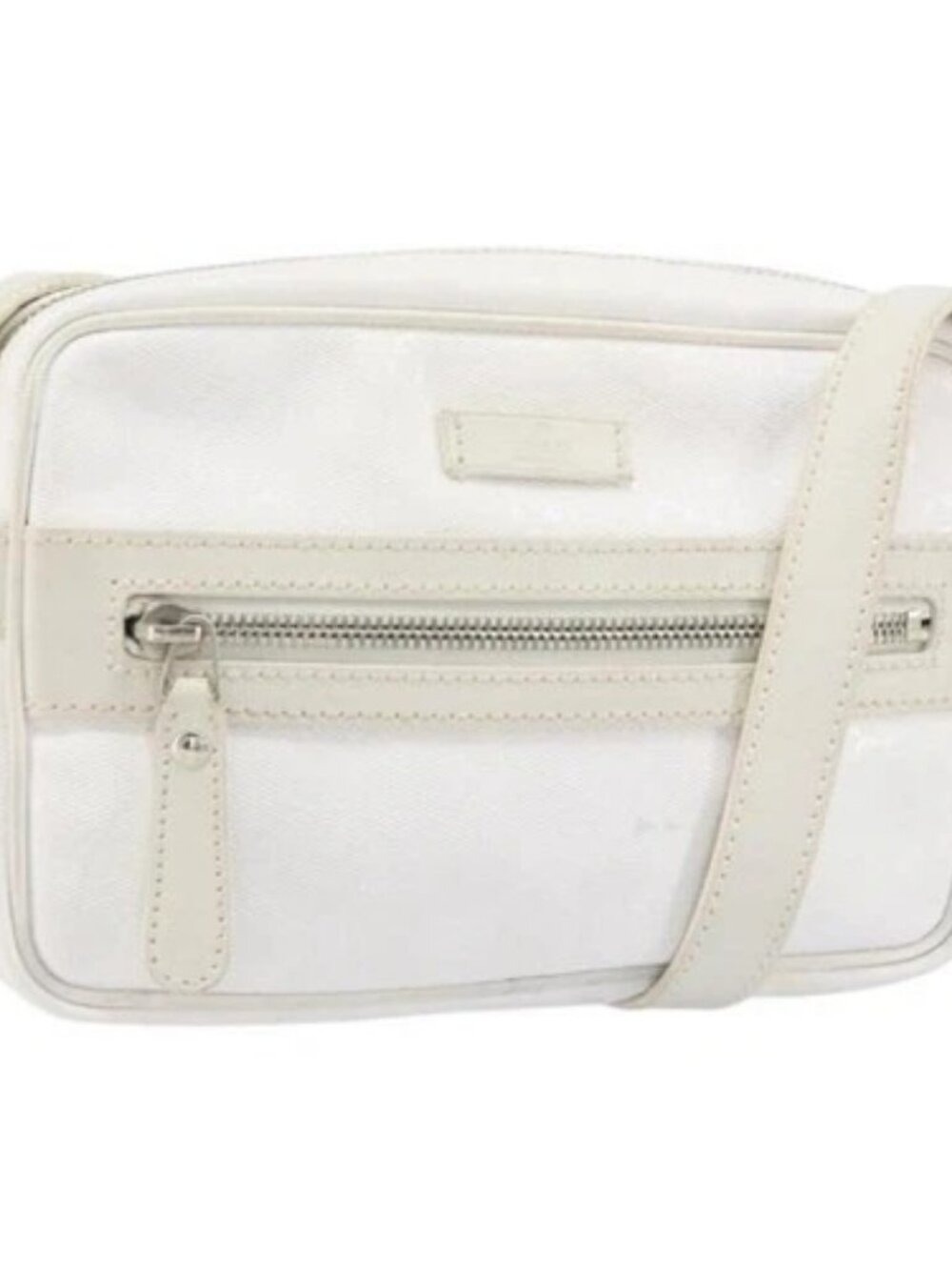GUCCI GG Implementation Shoulder Bag White